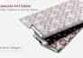 unique patterns, stylish vector, textile print and packaging